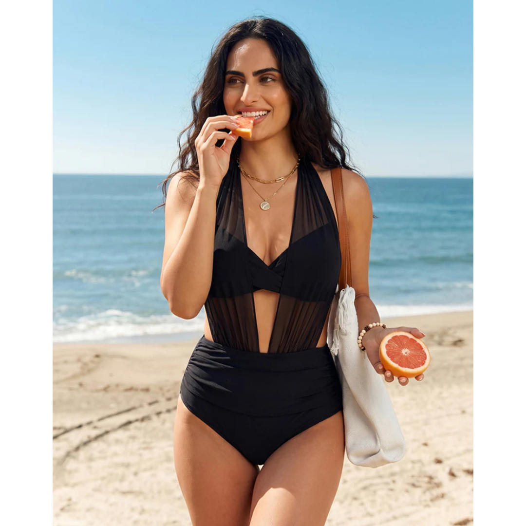 Mavella | 2v1 bikiny s vysokým pasem, konturou břicha a lichotivým střihem